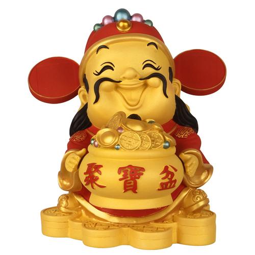 树脂工艺品批发家居饰品客厅文财神佛像开业创意礼品财神工厂直销